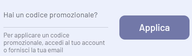 inserire un codice sconto terravision
