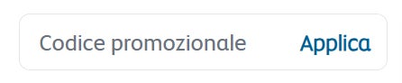 inserire un codice sconto etihad