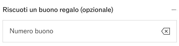 inserire un codice sconto westwing