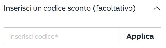 inserire un codice sconto purina