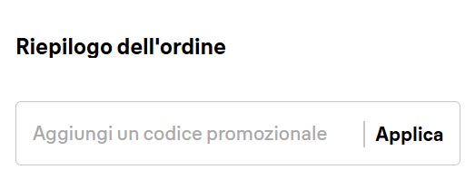 come inserire un codice sconto braun