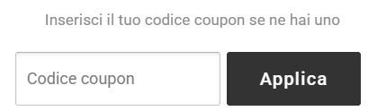 come inserire un codice sconto archiproducts