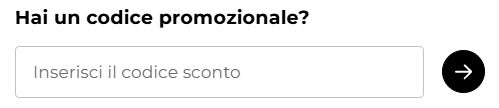 come inserire un codice sconto enervit